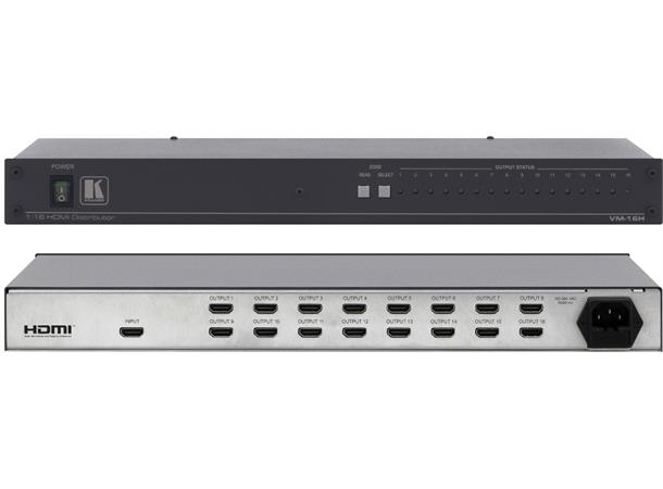 Kramer Splitter 1:16 HDMI 1.4 6.75Gbps EDID re-K HDCP - 19" 